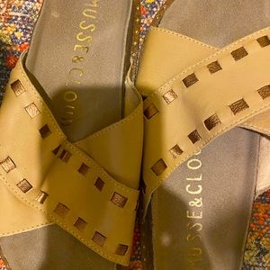 Musse&Cloud leather slides